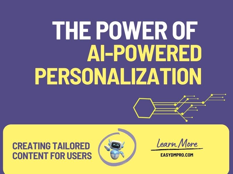 The Power of AI-Powered Personalization: Creating Tailored Content for Users